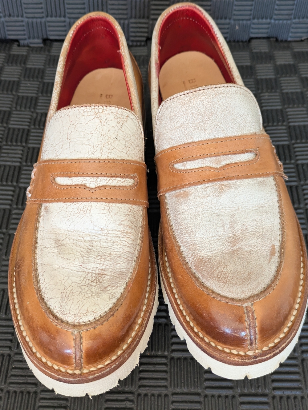 Bed Stu Reina III Tan Rustic NectarLux Leather Loafers - Picture 6 of 15
